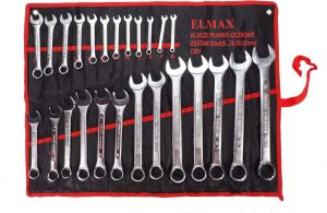 Silver Zestaw kluczy płasko-oczkowych 6 - 32 25szt. (SET25-6-32) 2