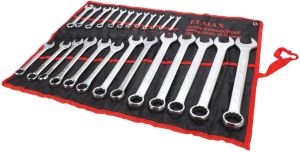 Silver Zestaw kluczy płasko-oczkowych 6 - 32 25szt. (SET25-6-32) 4