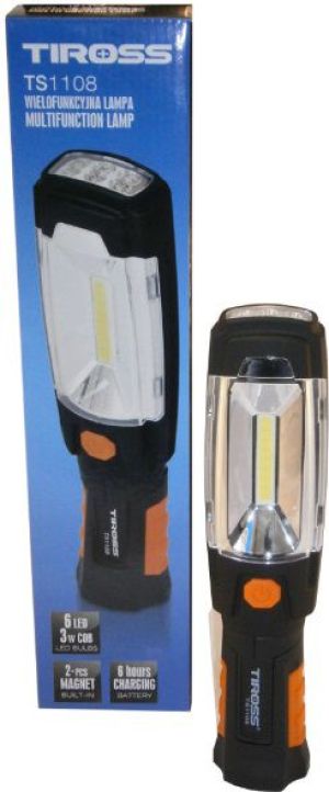 Tiross Lampa warsztatowa AKU 3W COB (TS-1108) 4