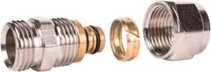 Kisan Złączka zaciskowa z gwintem zewnętrznym GZ 20mm x 3/4" (S20.33.21.00) 1
