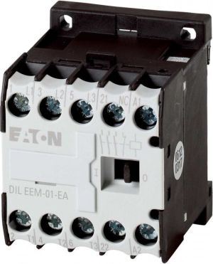 Eaton DILEEM-01-EA 230V50HZ, 240V 60Hz stycznik miniaturowy, 3kW/400V, sterowanie 24VDC (189981) 1