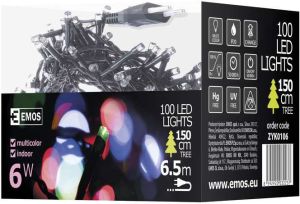 Lampki choinkowe Emos 100 LED kolorowe 6