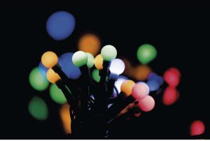 Lampki choinkowe Emos 50 LED kolorowe 3