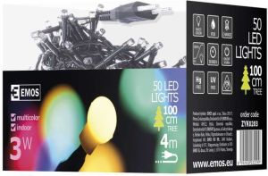 Lampki choinkowe Emos 50 LED kolorowe 6