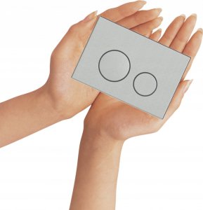 Przycisk spłukujący KK-Pol Płytka przycisków M11Satyna - SPP0/K 5