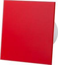 airRoxy Wentylator ścienny 100mm 15W /łożyska kulkowe/ czerwony szklany panel dRim 100BB+CZ 01-060CZ - 01-060CZ 1