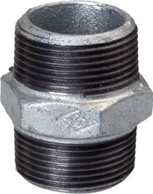 Opal Nypel wkrętny równoprzelotowy 3/4" ocynk N8, NR 38, NR 280 (0828005) 1