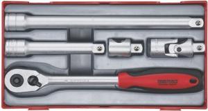 Teng Tools 5-elementowy Zestaw pokrętła zapadkowego 1/2″ TT1205 (03570108) 1