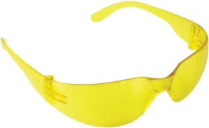 Dedra okulary ochronne z poliwęglanu żółte (BH1054) 1