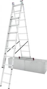 Krause Corda Drabina wielofunkcyjna aluminiowa 9 stopniowa (033390) 1