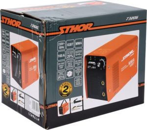 Sthor Spawarka inwertorowa 160A MMA IGBT 230V elektrody 1.0-4.0mm - 73206 5