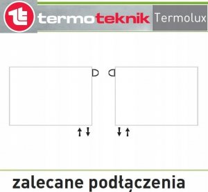Termo Teknik GRZEJNIK TERMO TEKNIK V33/600X1200 / 2284W - V33/60/120 2
