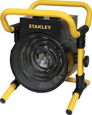 Stanley Okrągła nagrzewnica 3kW, 411m3/h, 30m2. 1
