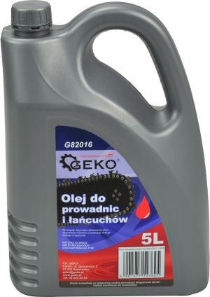 Geko olej do prowadnic i łańcuchów 5L (G82016) 1