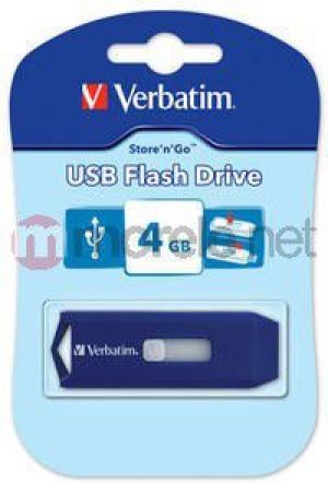 Pendrive Verbatim USB Flash Disk Blue 4GB 2