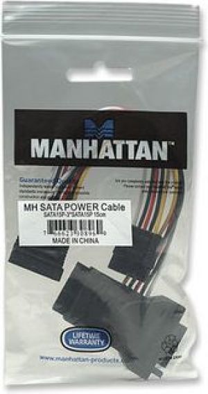Manhattan Rozdzielacz zasilania SATA (308960) 2