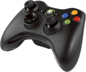 Pad Microsoft Xbox 360 Wireless Controller Black (NSF-00002) 3