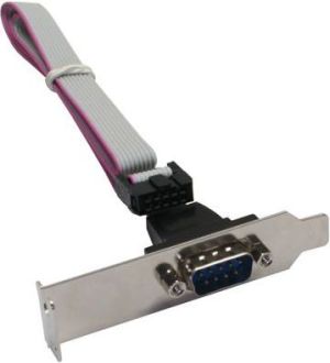USB 9 pin - DB-9, 0.25m, Szary (33208) 1