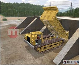 Symulator Koparki + model koparki PC 7