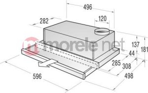 Okap Gorenje DKF 600 MN 2