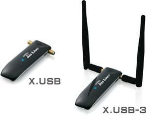 Karta sieciowa Airlive AirLive 11a/b/g/n 300Mbps Dual Band (2.4GHz/5GHz) (X.USB-3) 1