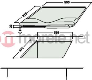 Płyta grzewcza Hotpoint-Ariston PH 640 MST (AV) R/HA 2