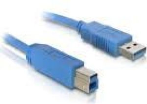 Kabel USB Delock USB-A - 5 m Niebieski (82582) 1