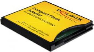 Delock Adapter karty pamięci Secure Digital (SD/SDHC/SDXC) / MMC do CF (61796) 1