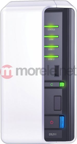 Serwer plików Synology DS211 2-bay SATA NAS Workgroup Server 3