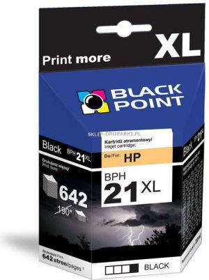 Tusz Black Point tusz BPH21XL / C9351CE nr 21XL (black) 1