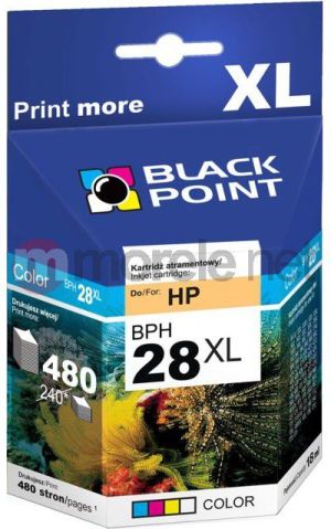 Tusz Black Point tusz BPH 28 XL (C8728AE nr 28) Color 1