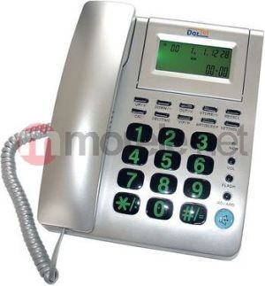 Telefon stacjonarny Dartel LJ-220 SREBRNY 1