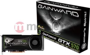 Karta graficzna Gainward GF GT 570, 1280MB GDDR5 (320 bits), Dual DVI-I, miniHDMI (426018336-1671 GTX 570 1280MB) 3