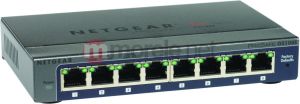 Switch NETGEAR ProSafe Plus 8x 10/100/1000 Mbps (GS108E-100PES) 1