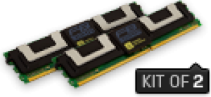 Pamięć serwerowa Kingston 16GB Kit (2x8GB) - DDR2 667MHz (KTH-XW667/16G) 1