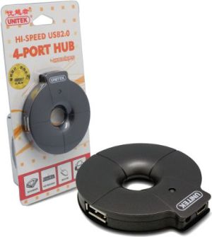 HUB USB Unitek Y-2028 4x USB 2.0 (mini) 1