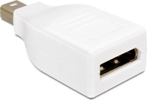 Adapter AV Delock DisplayPort Mini - DisplayPort biały (65239) 1