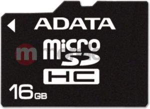 Karta ADATA MicroSDHC 16 GB Class 4  (AUSDH16GCL4RA1) 1