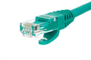 NetRack osłonka zalewana, kat 5e UTP, 0.25m zielony (BZPAT025UG) 2