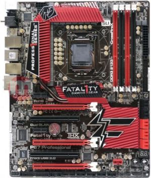 Płyta główna ASRock P67 Fatal1ty PROFESSIONAL Intel P67 LGA 1155 1