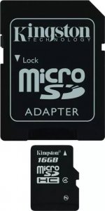 Karta Kingston MicroSDHC 16 GB Class 4  (SDC4/16GB) 1