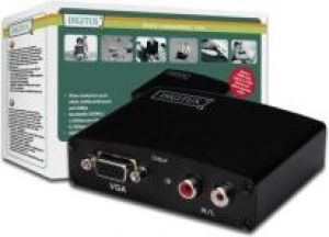 Adapter AV Digitus HDMI do VGA/Audio, 1080p, HDCP 1.2, LPCM (DS-40310) 1