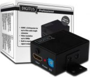 System przekazu sygnału AV Digitus wzmacniacz HDMI do 35m ,Equalizer, 1080p, DTS-HD, HDCP, LPCM (DS-55901) 1
