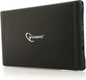 Kieszeń Gembird USB 3.0 na dysk HDD 2.5'' SATA, aluminiowa, czarna (EE2-U3S-1) 1