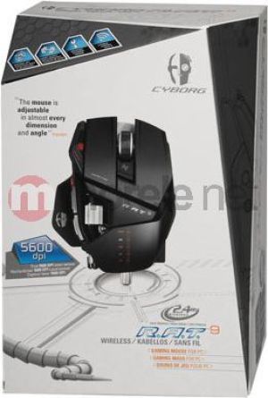 Mysz Saitek CYBORG R.A.T. 9 BEZPRZEWODOWA (D20-CCB43709) 3