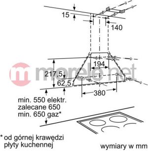 Okap Bosch DWW063461 4