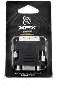 Adapter AV XFX DVI-I - D-Sub (VGA) czarny (MA-AP01-DV1K) 2