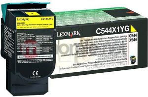 Toner Lexmark Toner f C544 X544 yellow (C544X2YG) 1
