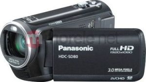 Kamera cyfrowa Panasonic HDC-SD80 (HDCSD80EG9K) czarny 1