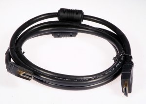 Kabel Impuls-PC HDMI - HDMI 1.8m czarny (HDMIHDMI1,8folia) 1